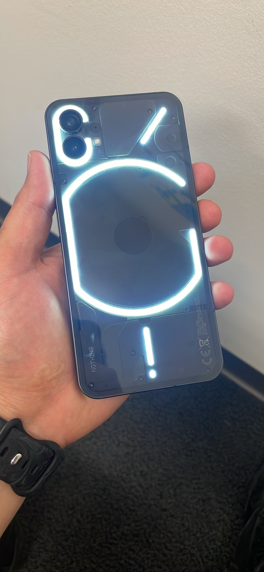 Nothing phone 1 black in new condition thumbnail