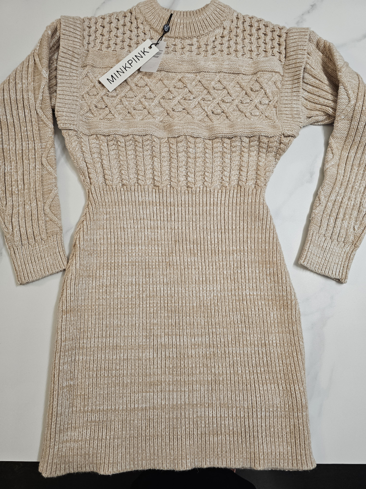 Jolene Cable-Knit Mini Dress image indicator(4)