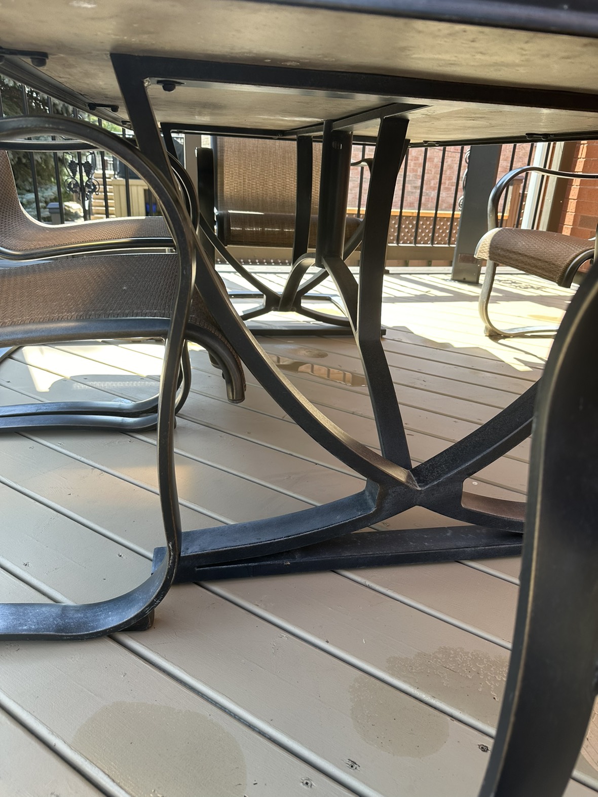 7pc Outdoor Dining Table - photo 4