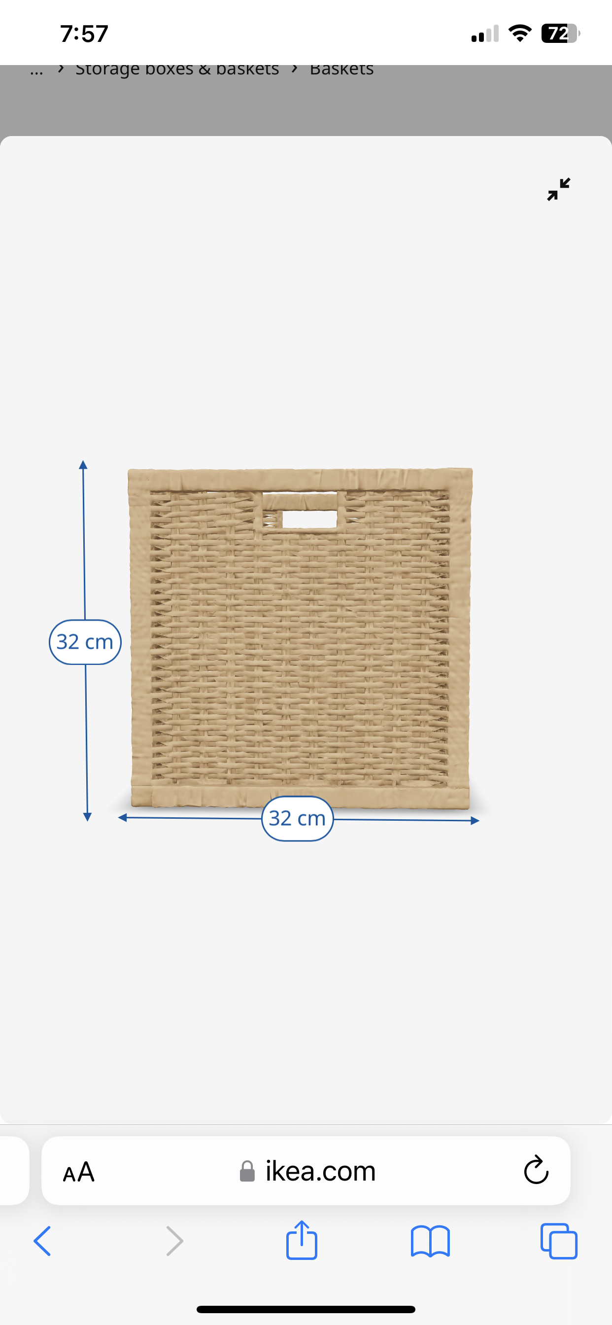 8 Wicker baskets - photo 4