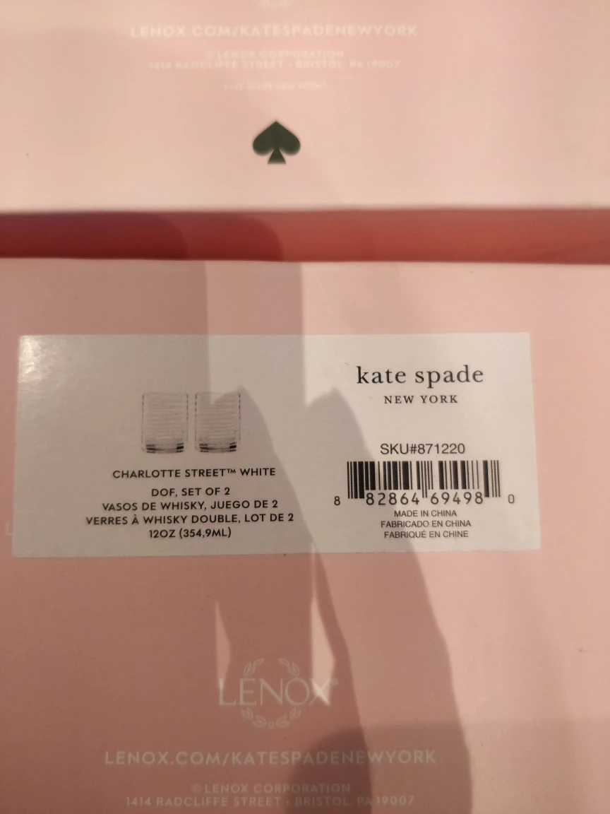 Whiskey Glasses - Kate Spade image indicator(2)