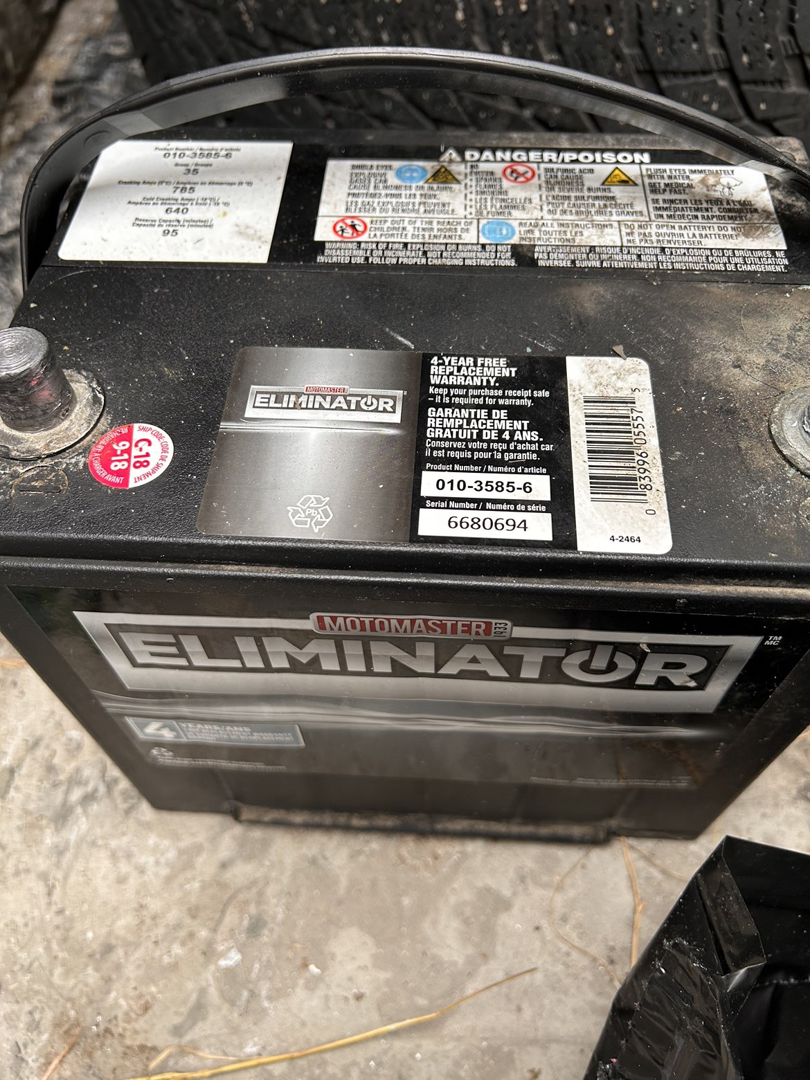 Good running battery group 35