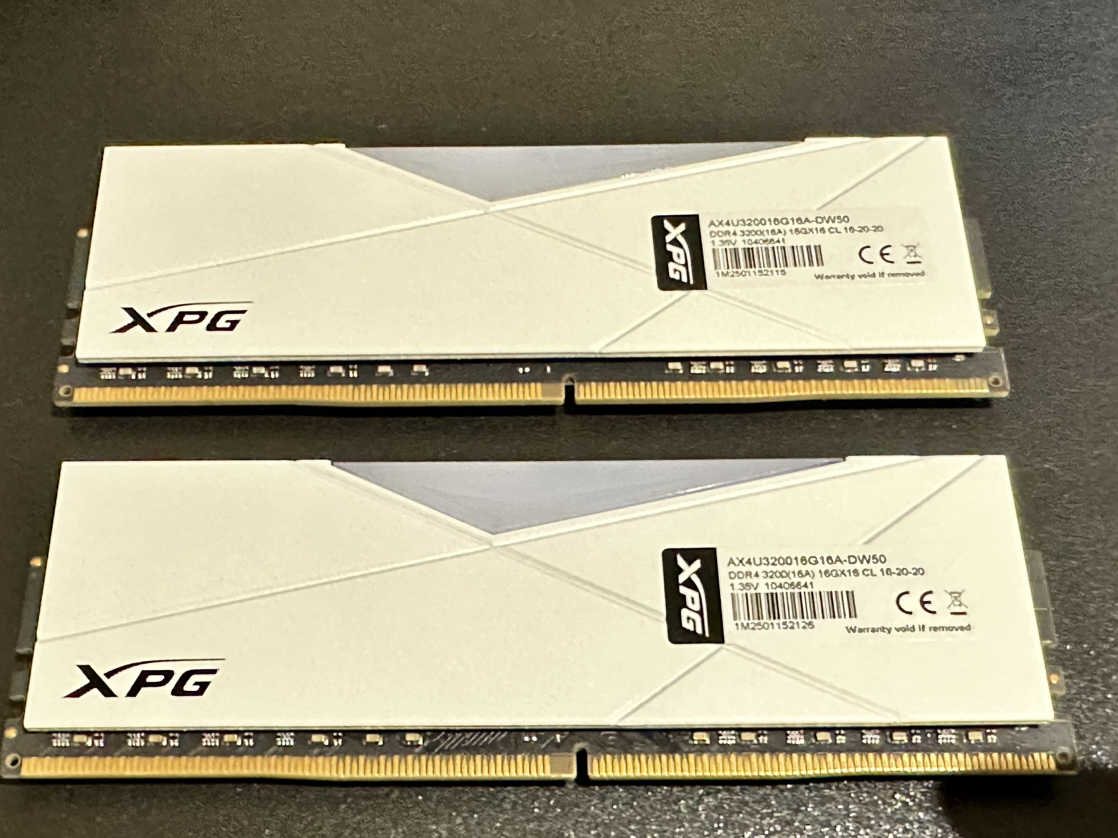 DDR4 16Gx2 XPG 3200