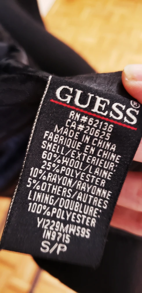 Guess Wool blend Women's Pea Coat image indicator(7)