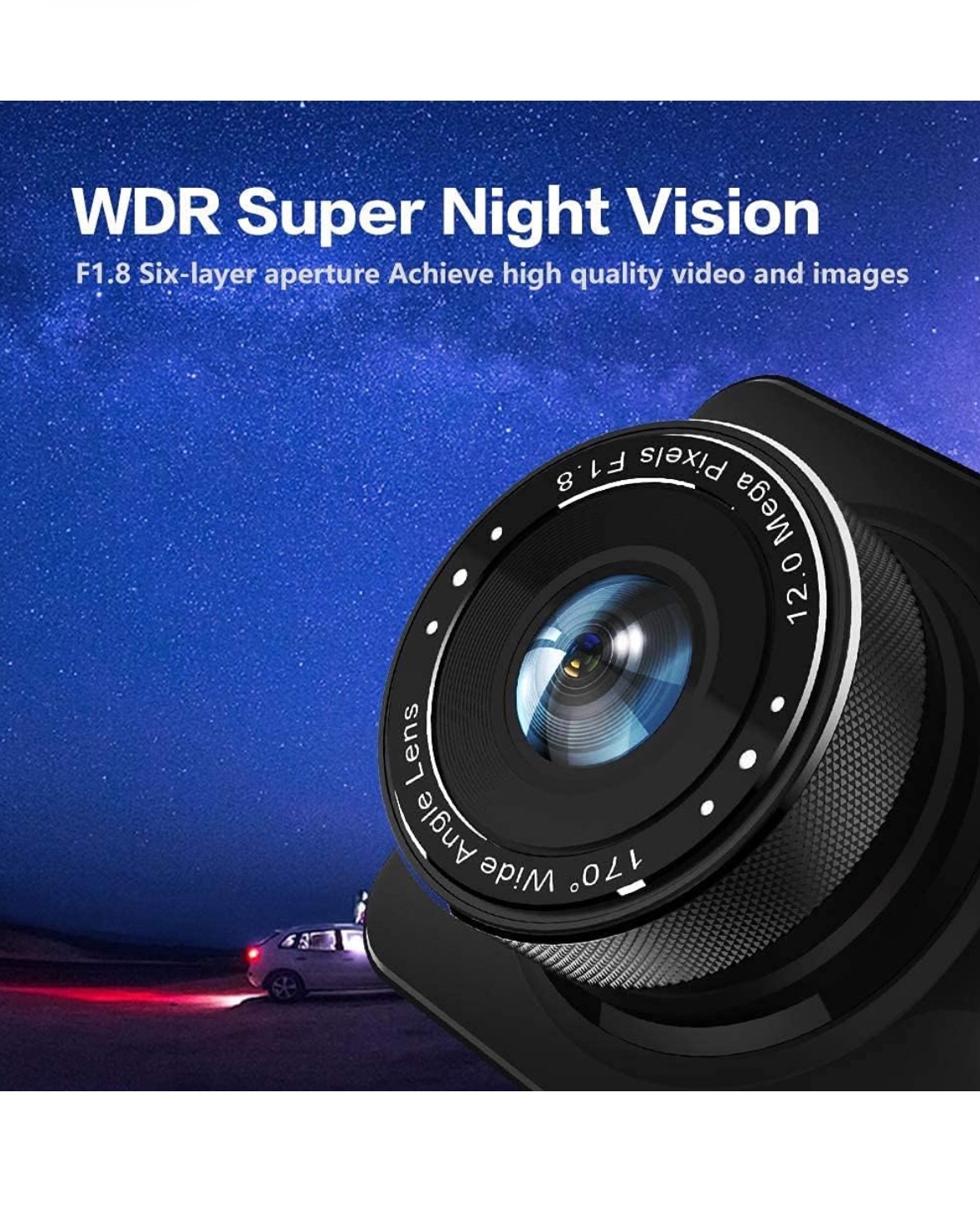 Apexcam Dash Cam 1080P FHD Front and Waterproof Rear - photo 3