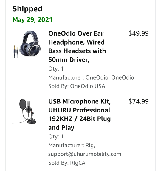 USB MICROPHONE KIT, Mic for gaming, music, podcast. image indicator(6)