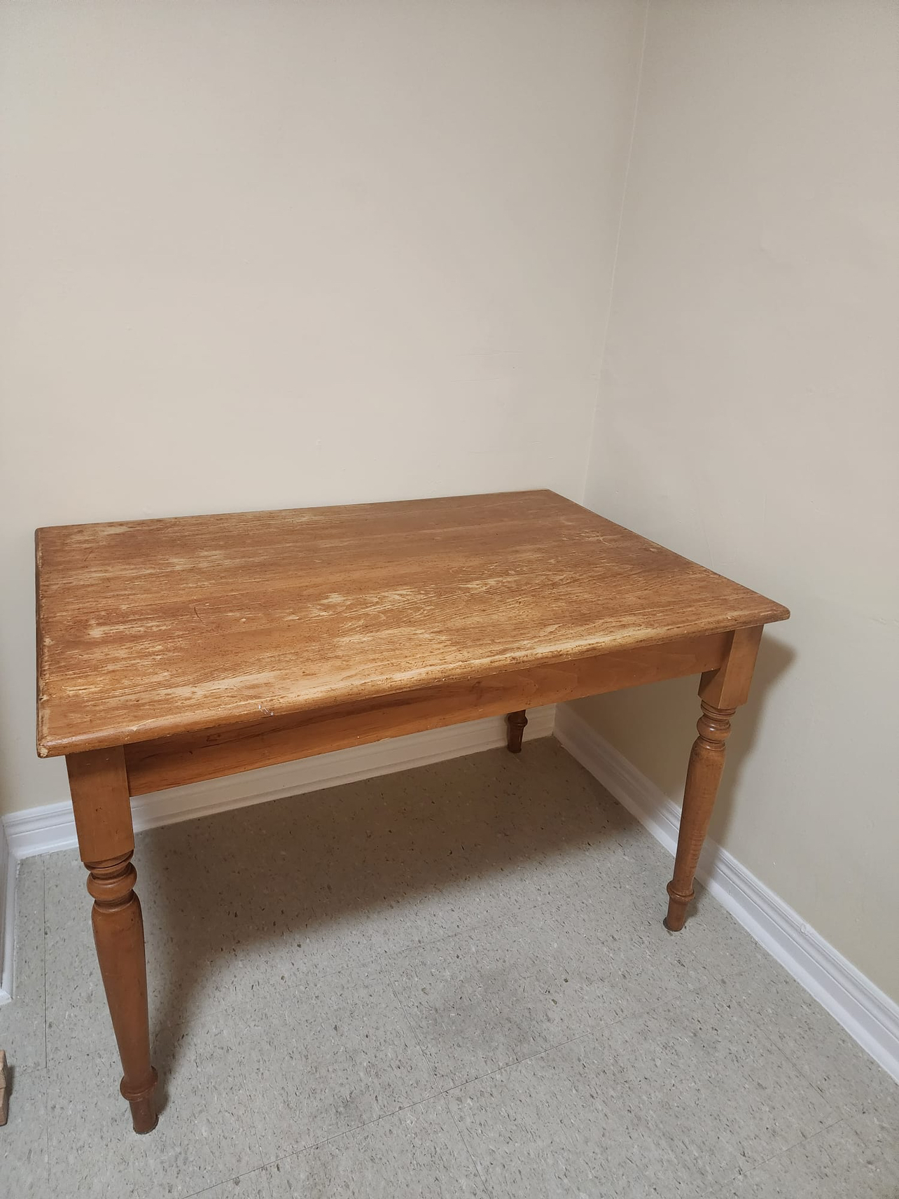 Wooden dinning table - photo 2