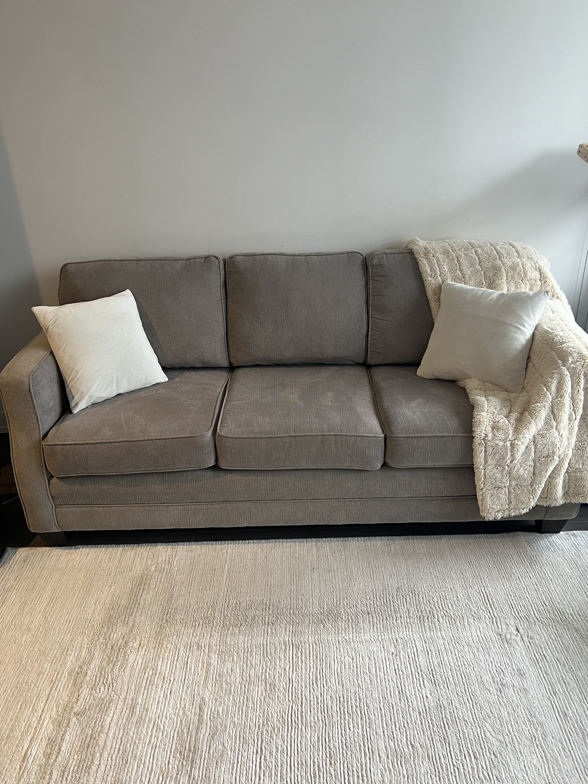 Modern Couch / Sofa - Taupe Colour