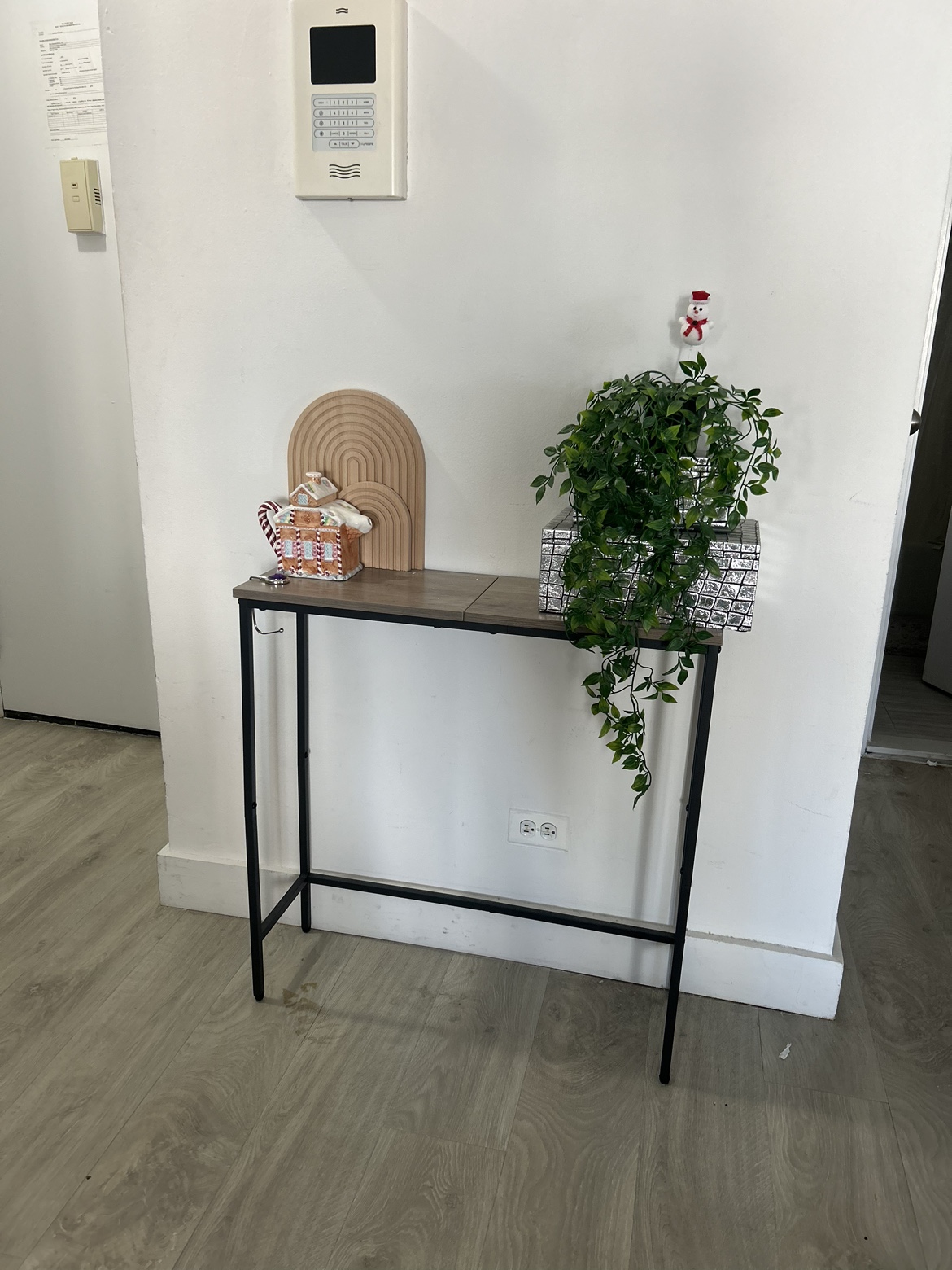 Front entryway table