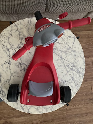 Red Radio Flyer Big Wheel Trike Adj. Seat w/ lights & sound - photo 2