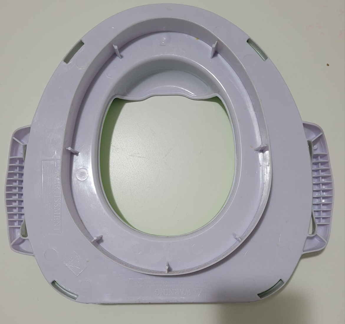 Soft potty seat with handle - photo 2