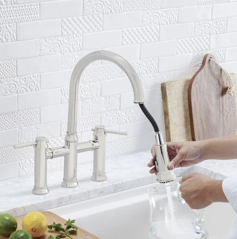 Empressa Nickel kitchen faucet - photo 3