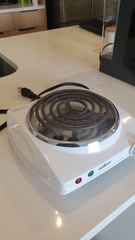 Portable cook plate - photo 3