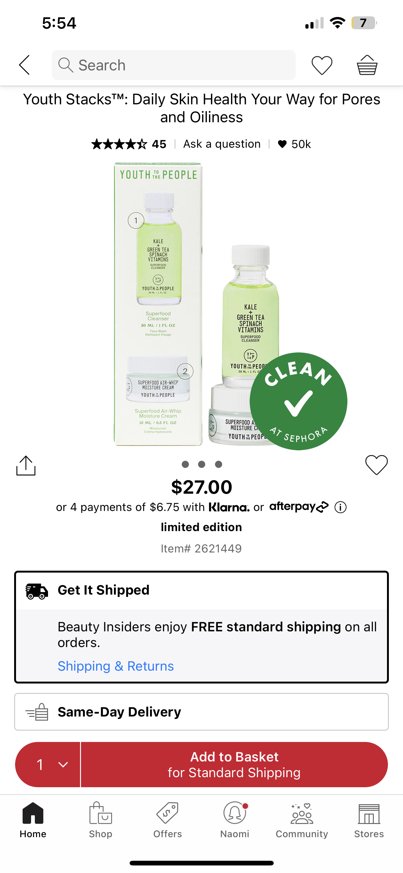 Youth To The People Superfood Cleanser + Air Whip Moisture Cream - photo 2