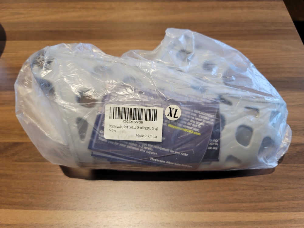 Dog Muzzle - XLarge thumbnail