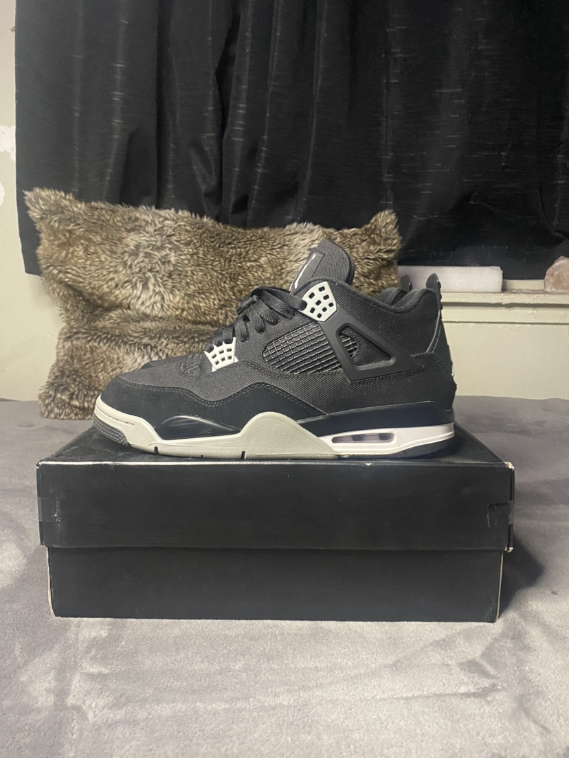 Jordan 4 ( Black Canvas ) - photo 2