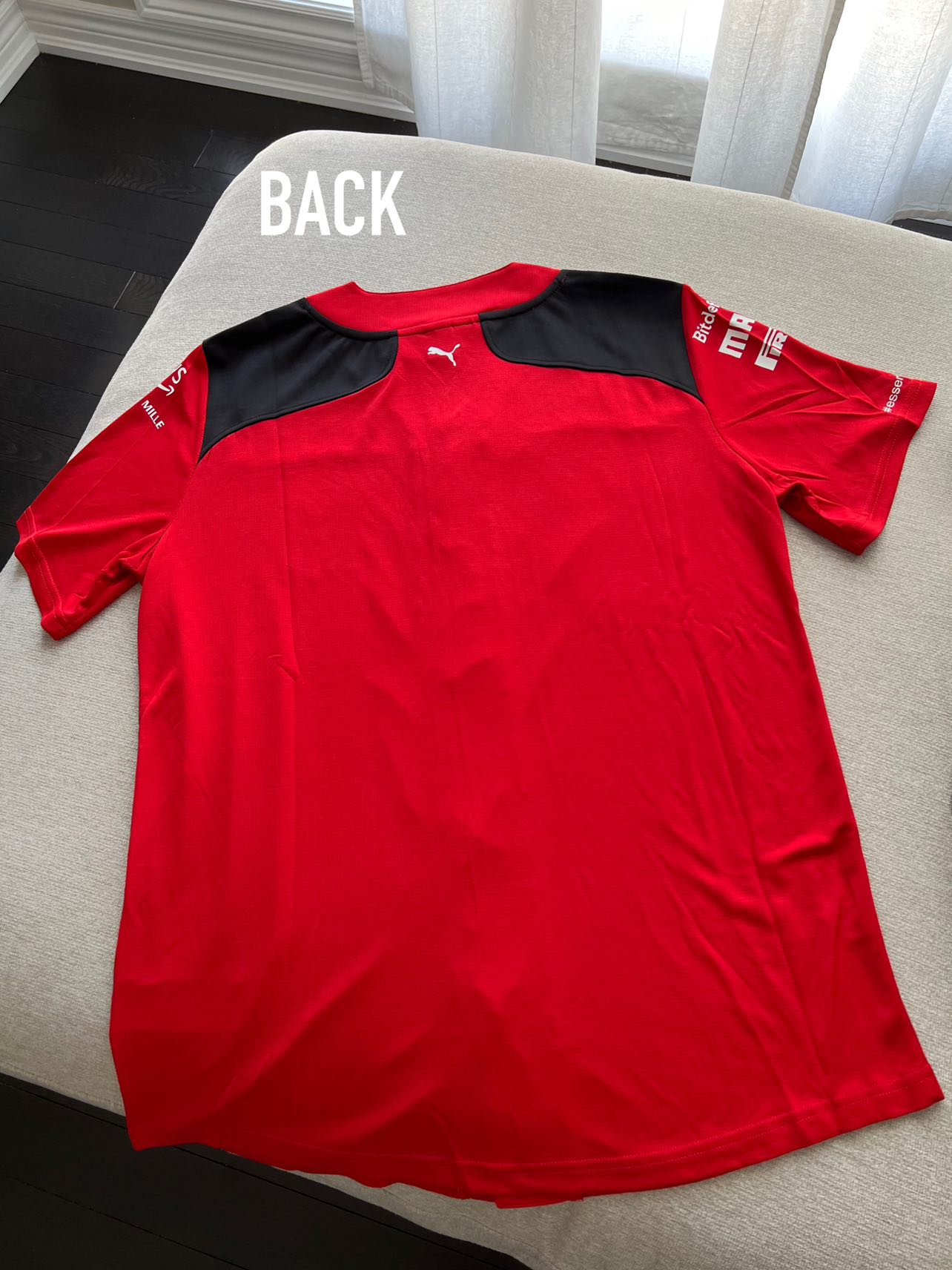 Scuderia Ferrari 2023 Team Replica Men's Baseball Jersey - photo 2