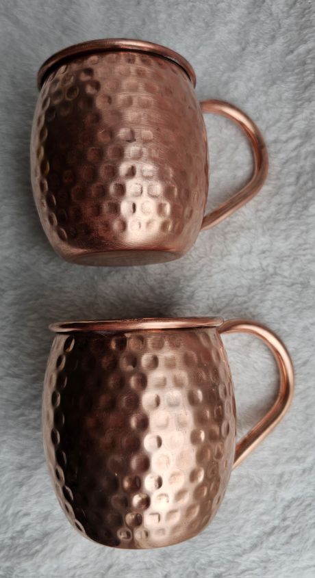 2x The Canadian Brewhouse Hammered Metal Moscow Mule Mugs image indicator(3)