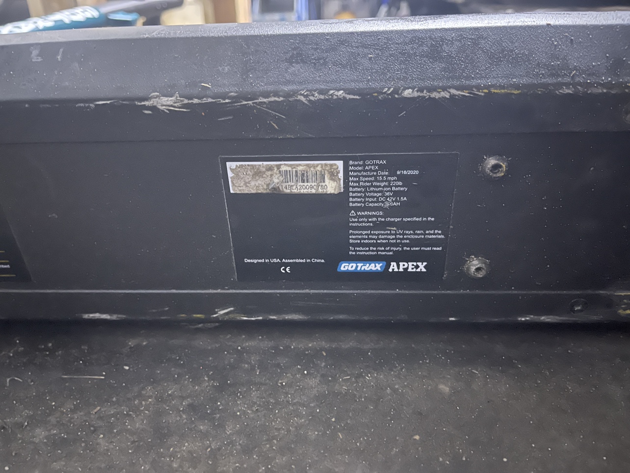 Gotrax Apex Adult - photo 4