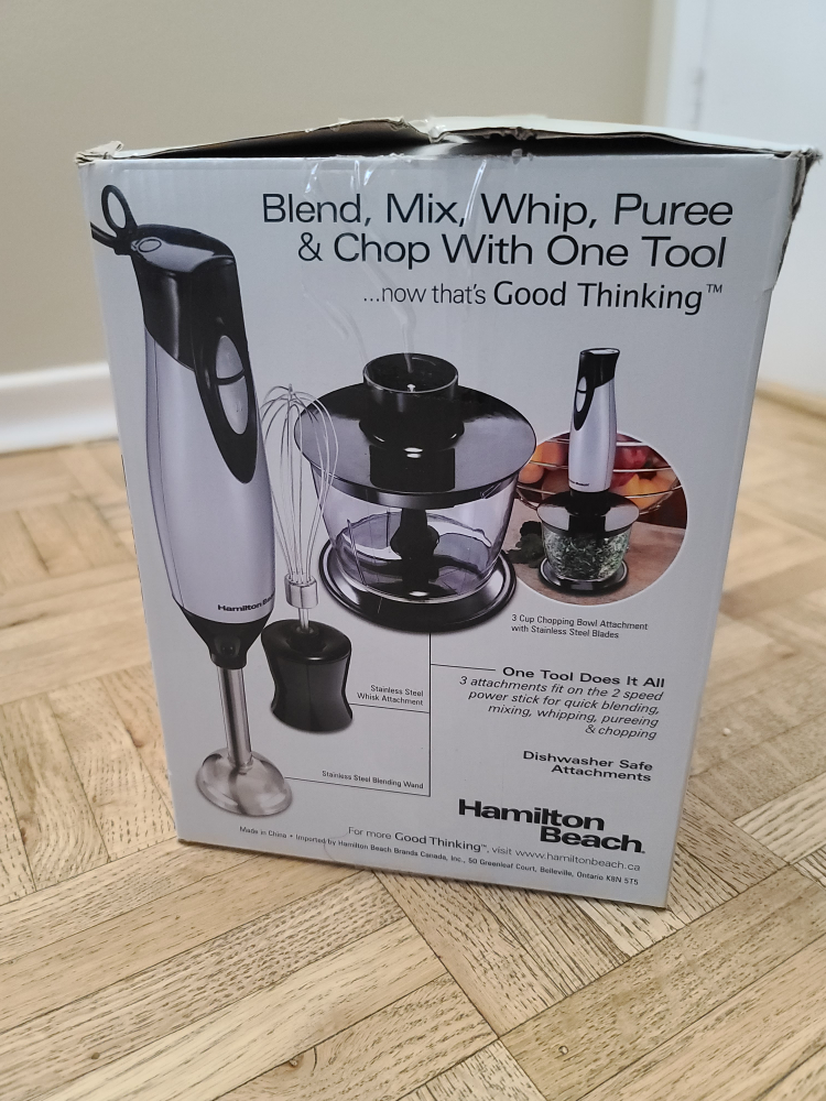 [MOVE OUT SALE] Hamilton Beach hand blender set - like new - photo 3