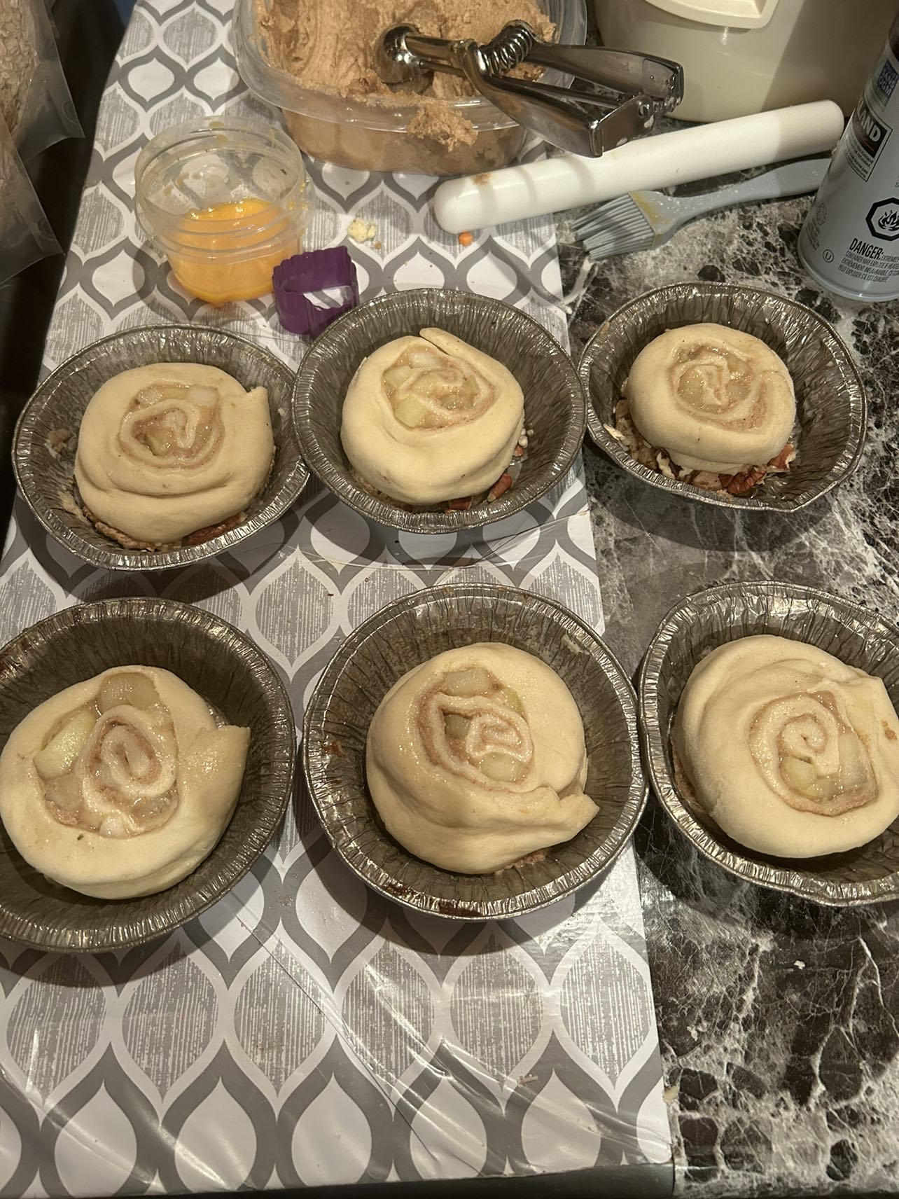 Salted Caramel Apple Pie sticky buns image indicator(2)