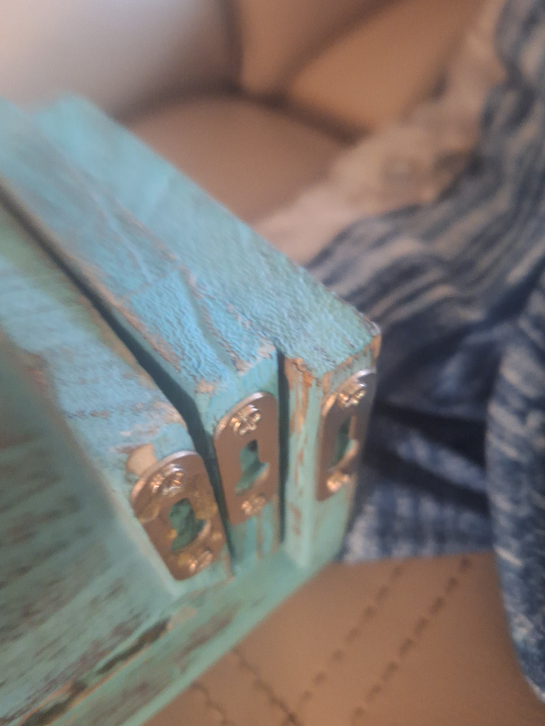 Rustic Blue U Shaped Shelving - photo 3