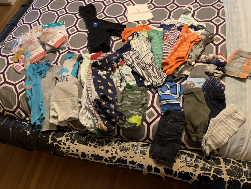 Lot of New Born Boy Clothes thumbnail