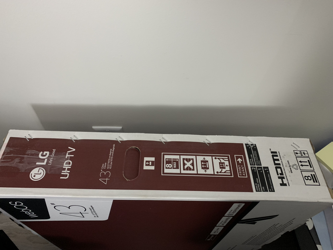 LG UHD TV 43 “ 4K in a box - new - photo 3