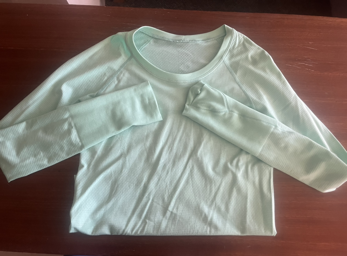 Mint green Lulu long sleeve thumbnail