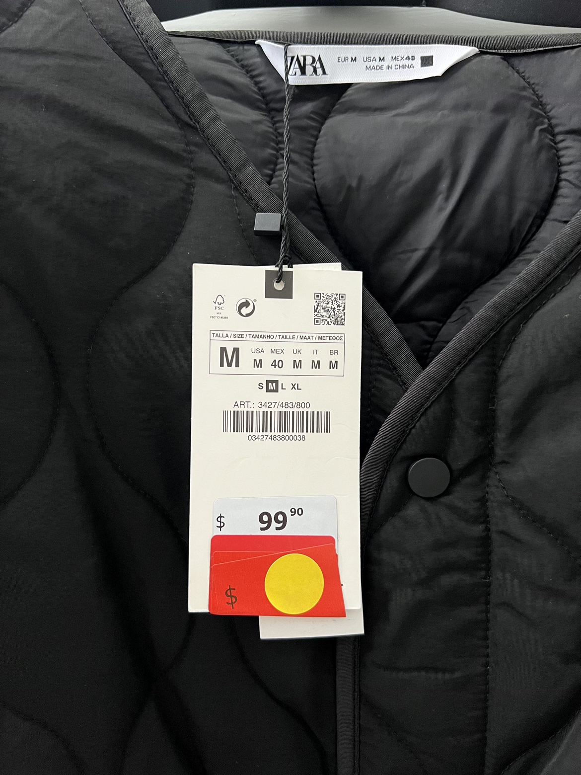 NEW ZARA Men’s Lightweight Button Up Jacket - photo 3