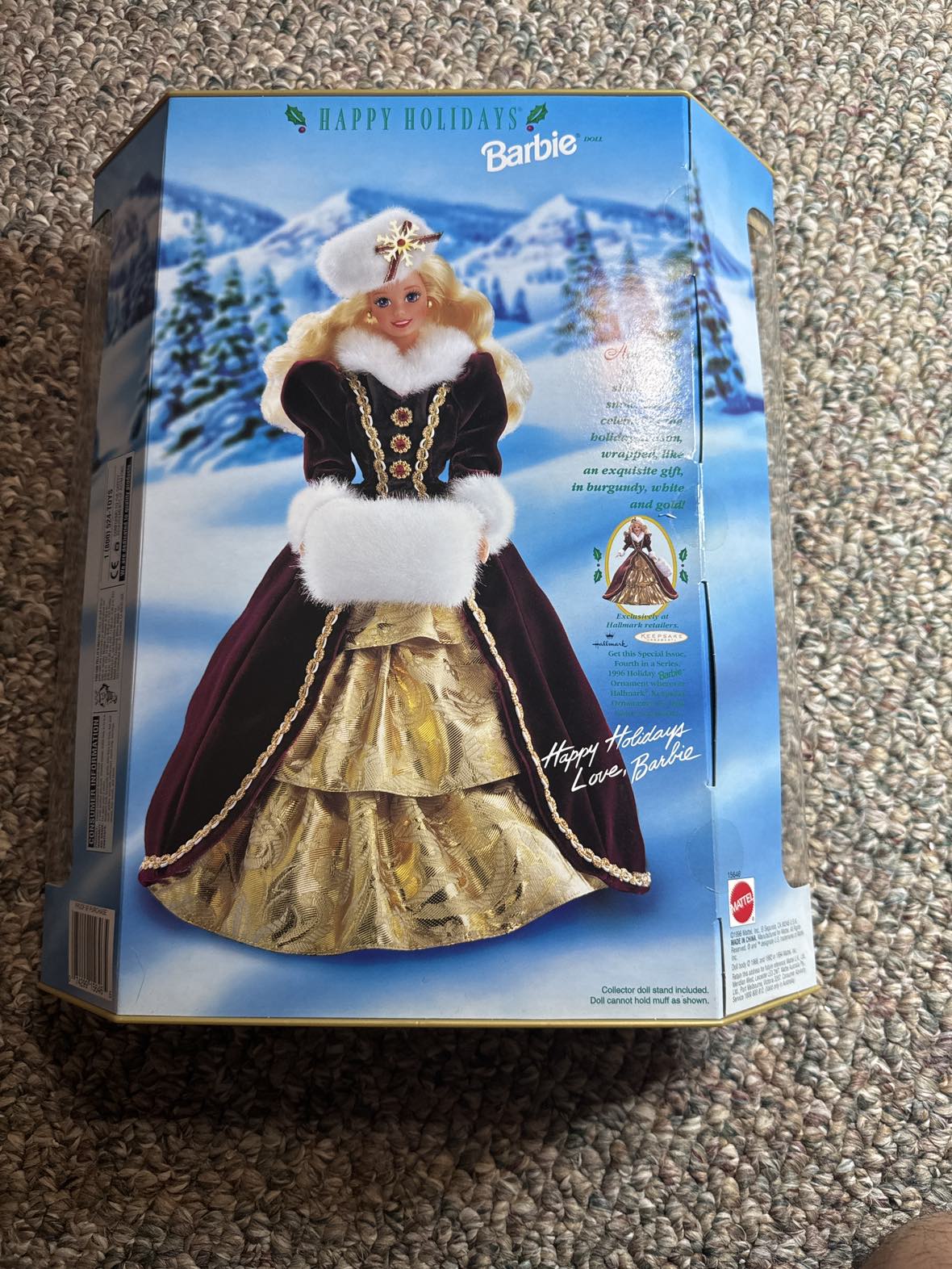 Happy holidays Barbie