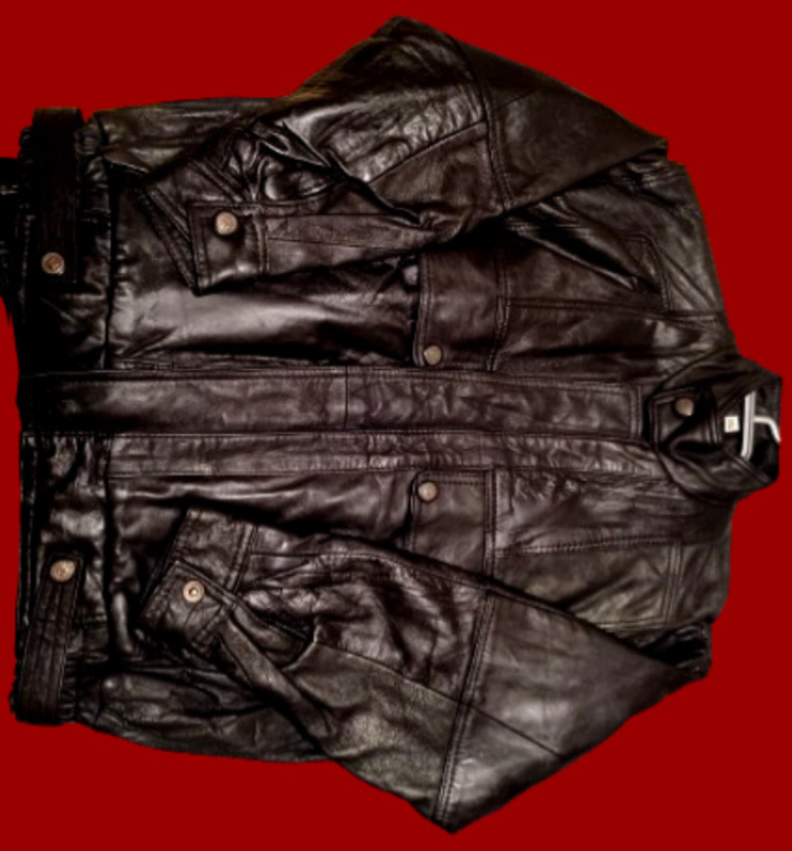 Vintage Genuine Leather Jacket