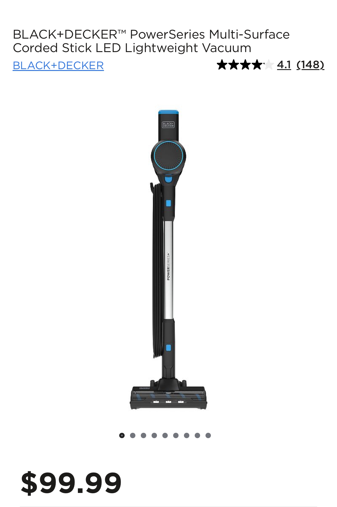 Black n decker vacuum