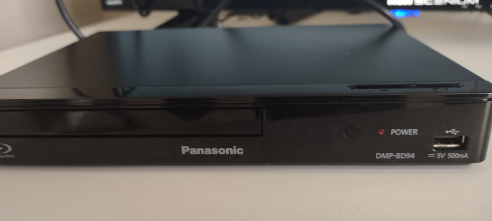 Panasonic Blue Ray DVD player,with DVDs