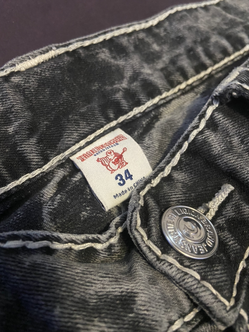 True Religion Jeans Big T Straight Fit image indicator(8)