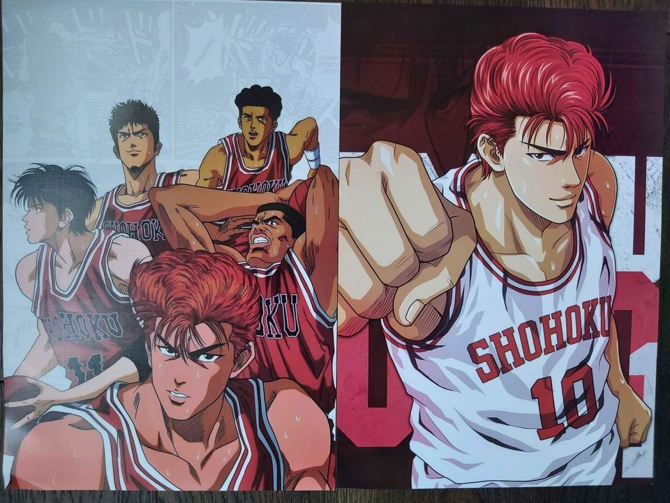 slam dunk anime posters