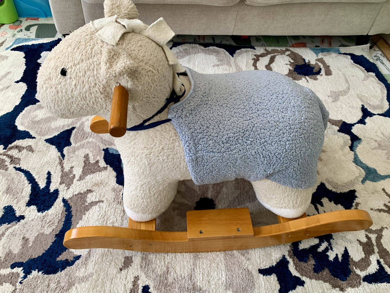 Little lamb ride toy for kiddo - photo 2
