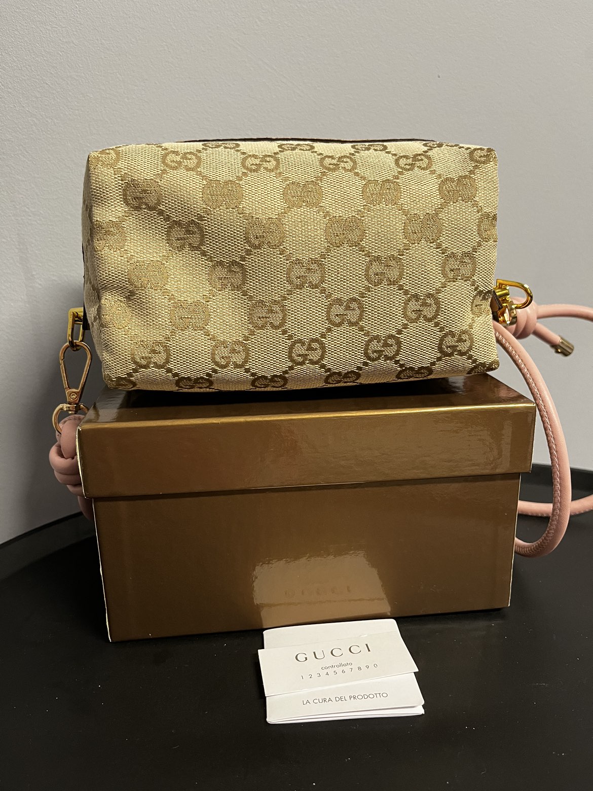 Gucci pouch with removable strap thumbnail
