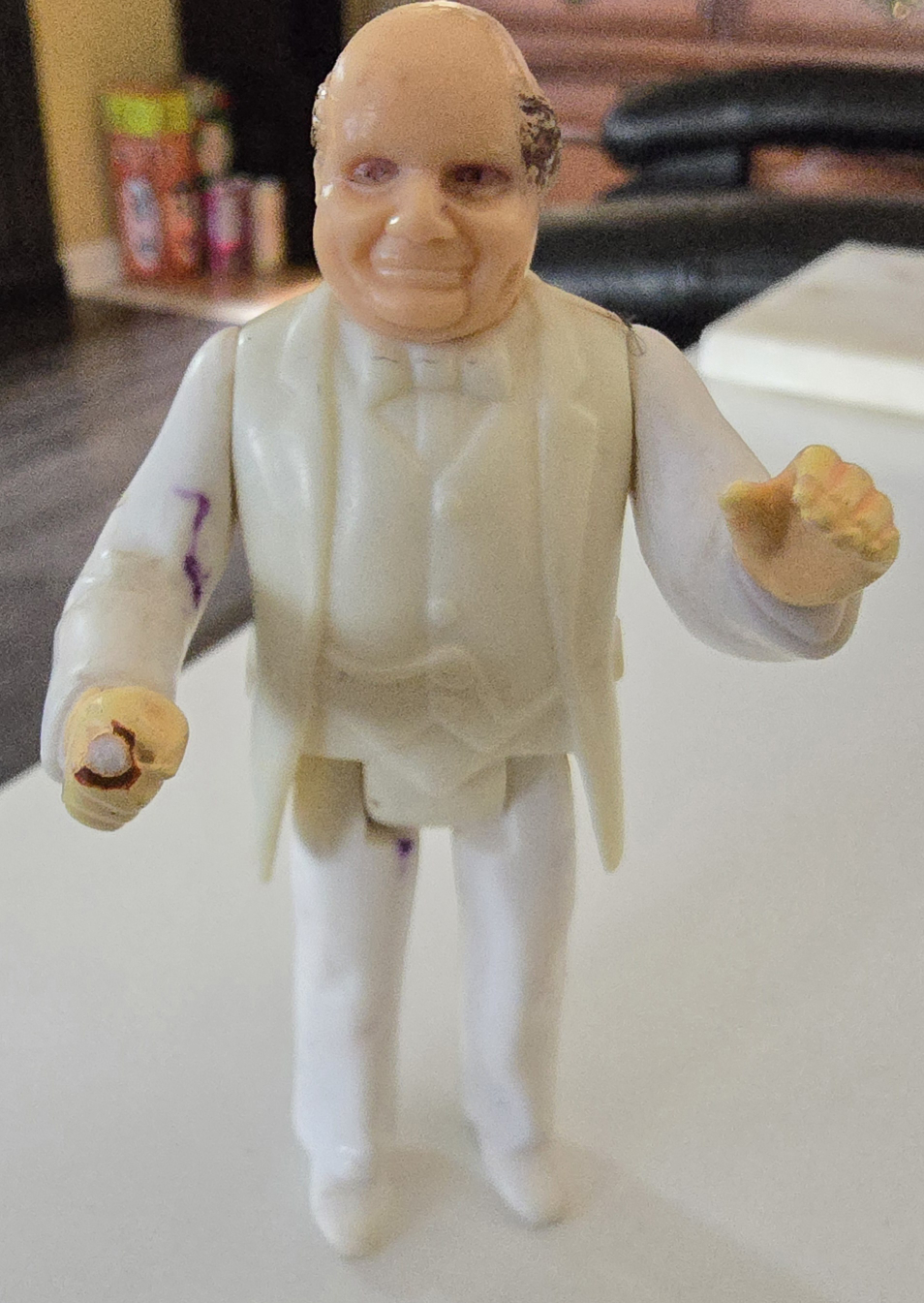 Vintage Dukes of Hazzard Boss Hogg Cadillac and Action Figure image indicator(6)