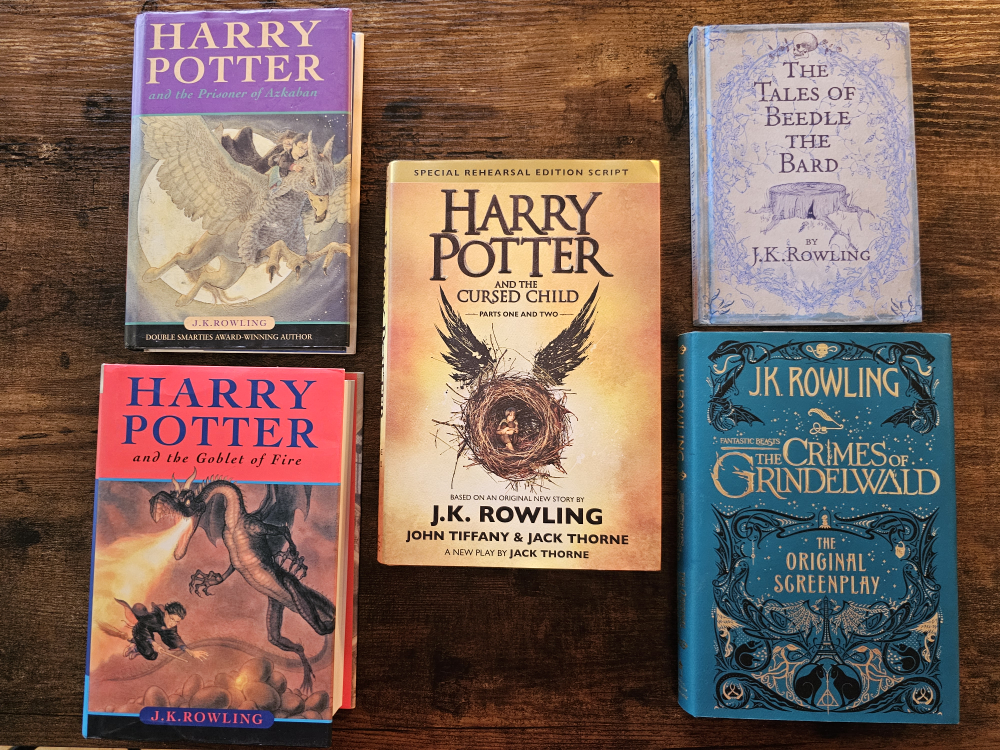 Hardcover Harry Potter Book Bundle thumbnail