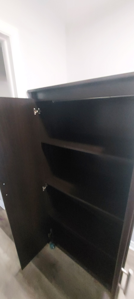 wooden wardrobe