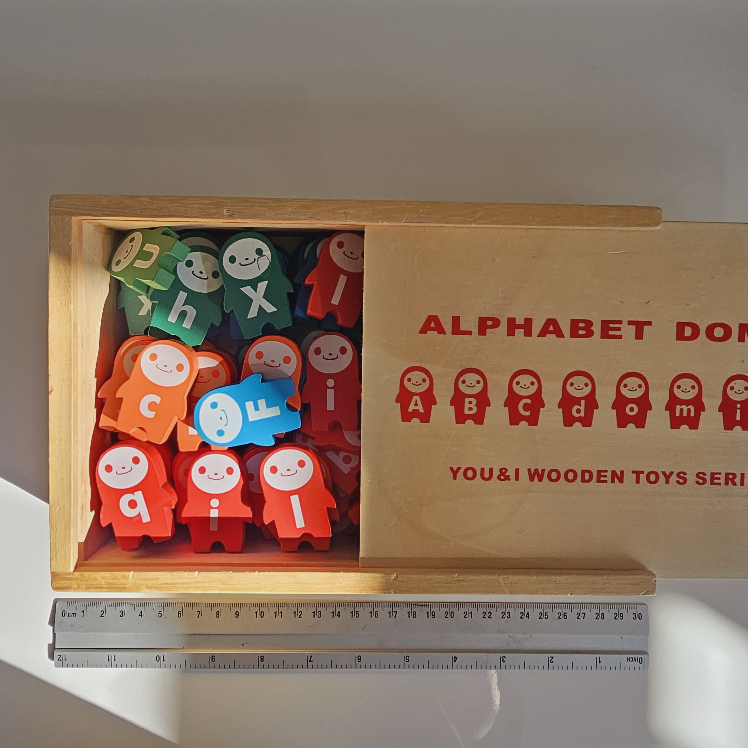 Wooden Alphabet Domino 104pcs image indicator(8)