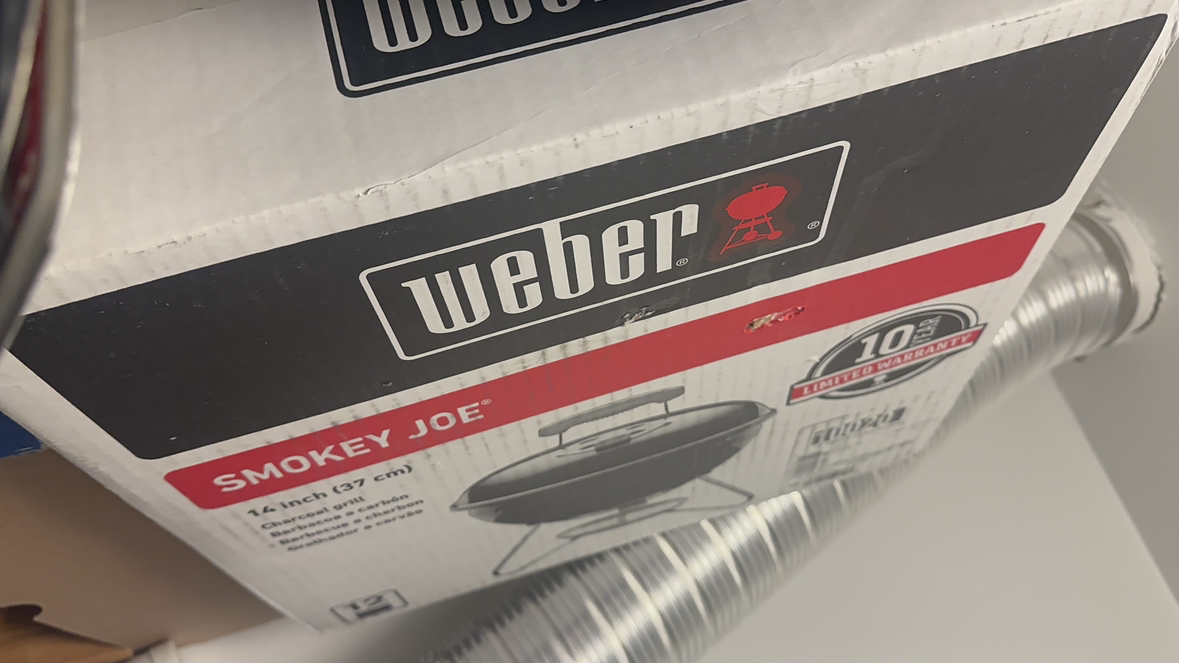 Brand new charcoal grill