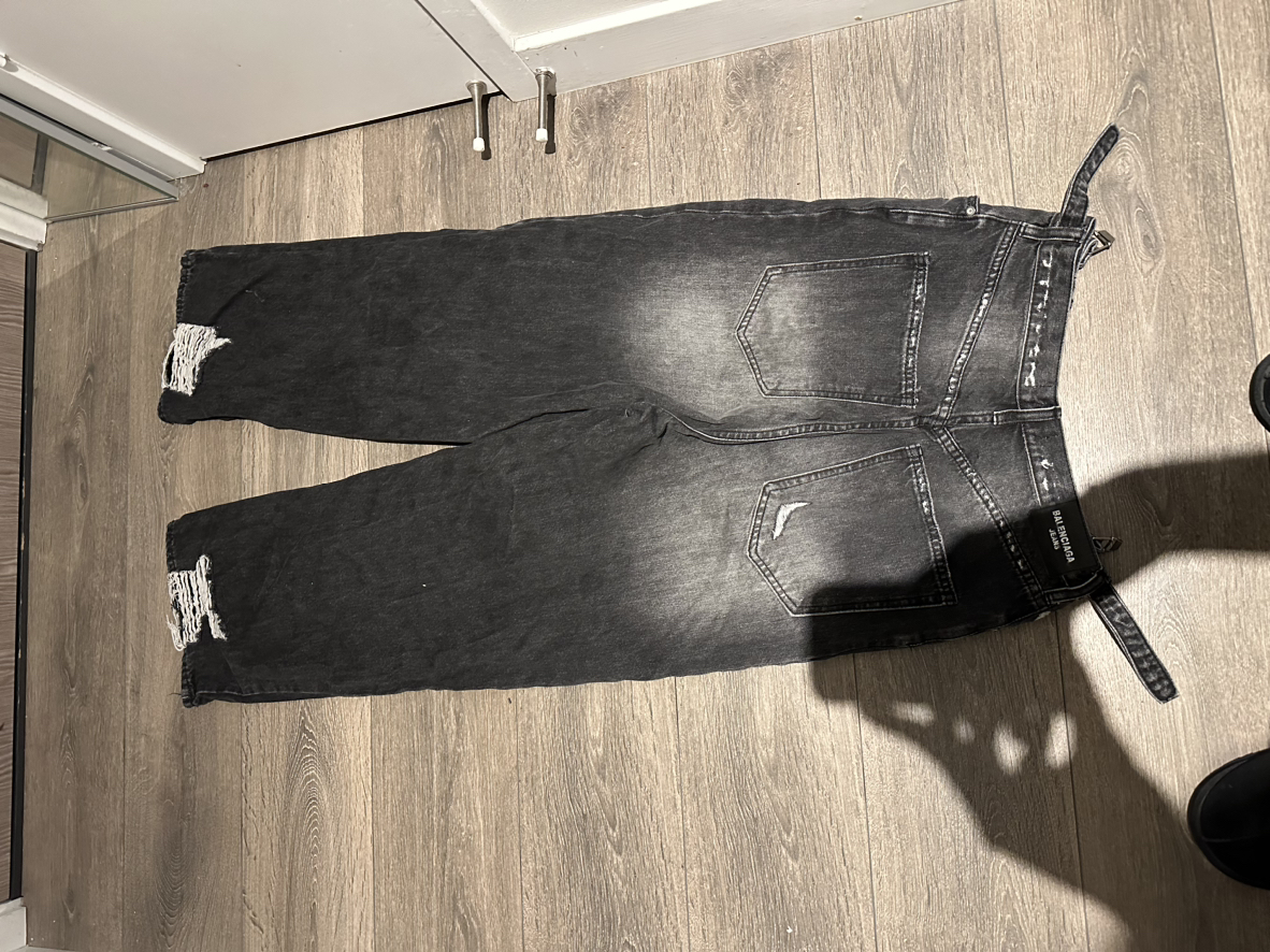 Balenciaga ripped jeans - photo 4