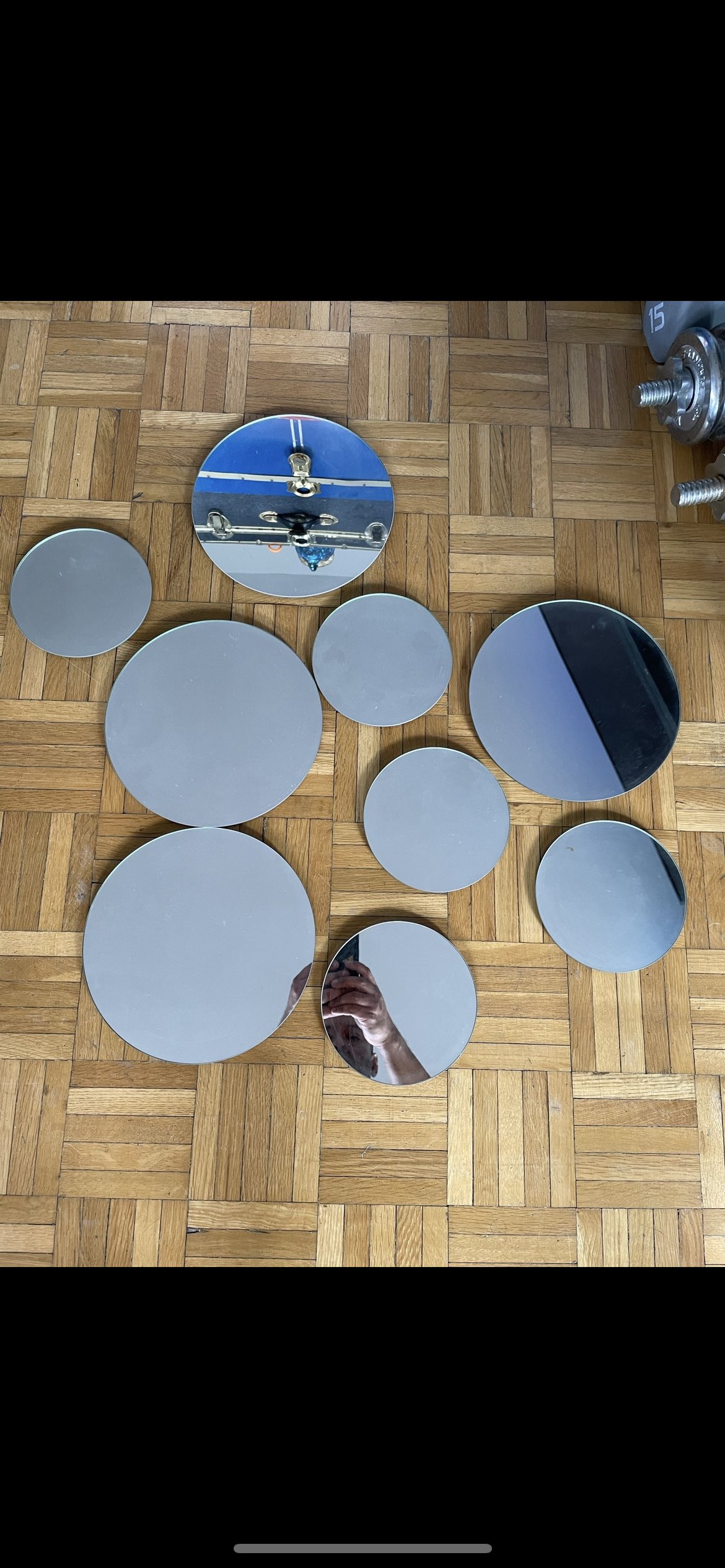 Wall art mirrors thumbnail