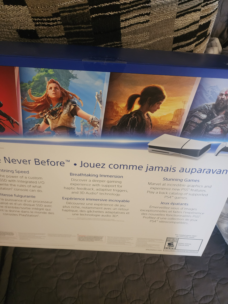 Brand new Sealed PlayStation 5 (PS5) console model group slim  - photo 2