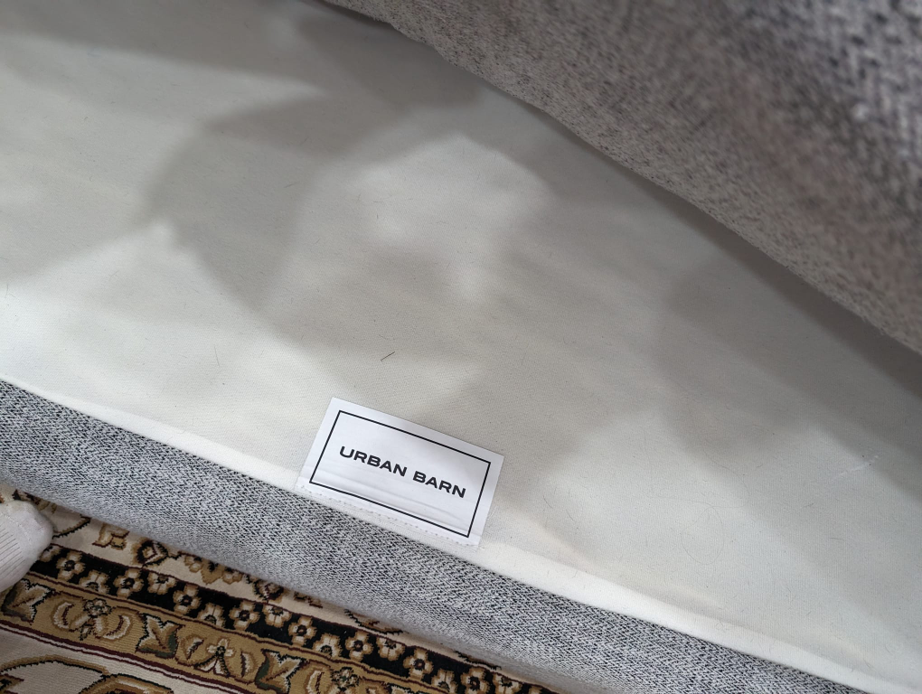 Free Delivery - Urban Barn Grey Couch / Sofa - photo 5