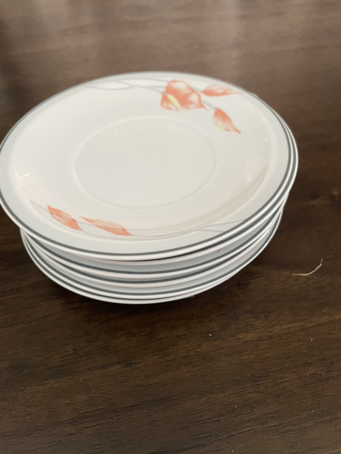 6 saucers - photo 2