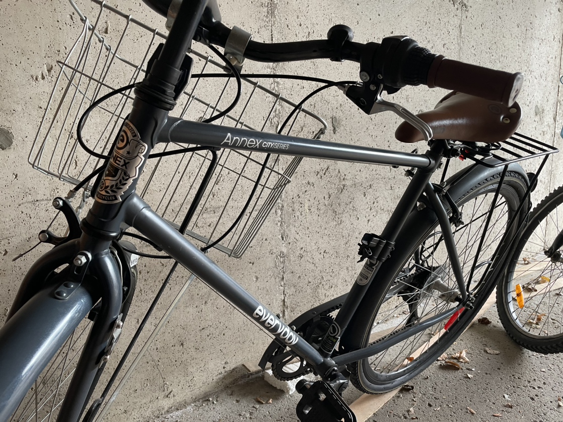 Bicycle with a basket - photo 3