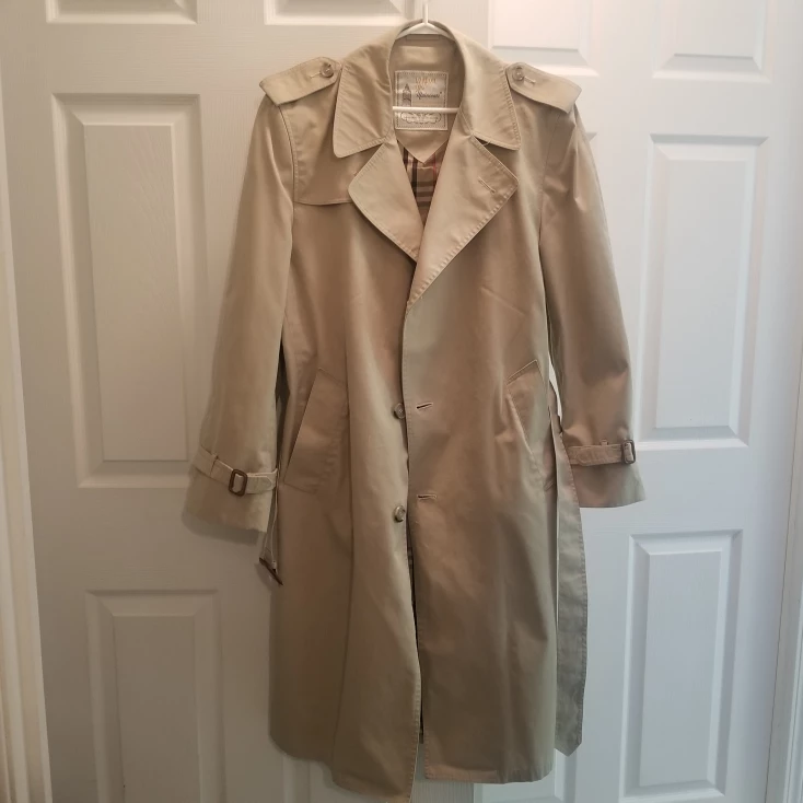 Vintage LONDON FOG Men's Jacket Burberry Styled Lining 40R image indicator(4)